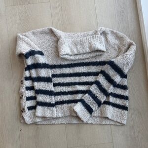 Madewell Cozy Striped Women's Sweater